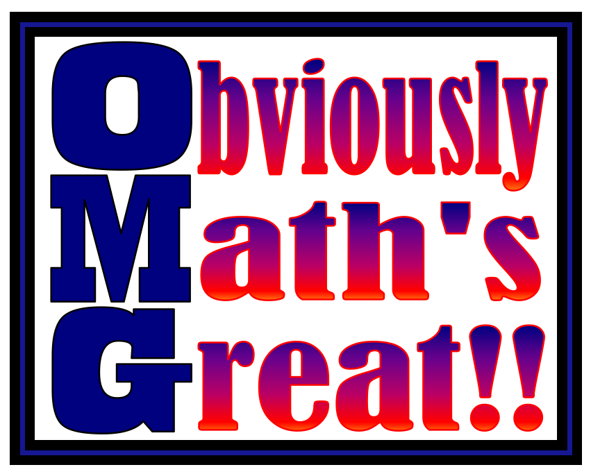 Obviously Maths Great!! Logo